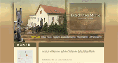 Desktop Screenshot of eutschuetzer-muehle.de